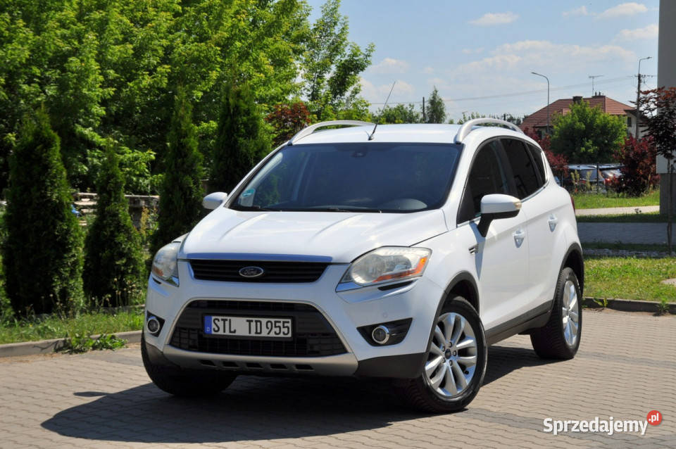 Ford Kuga 20TDCI1404x4SkóryKlimatronikRelingI przyciemniane szyby Ostrów Mazowiecka