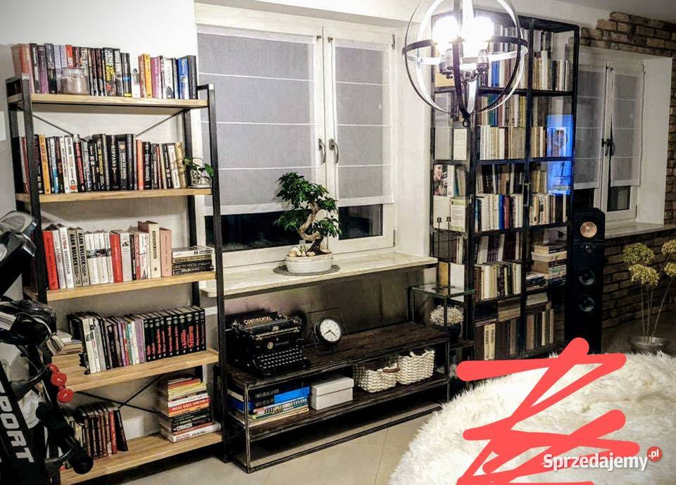 Witryna styl Loft szklane lustrami i lustra Białystok