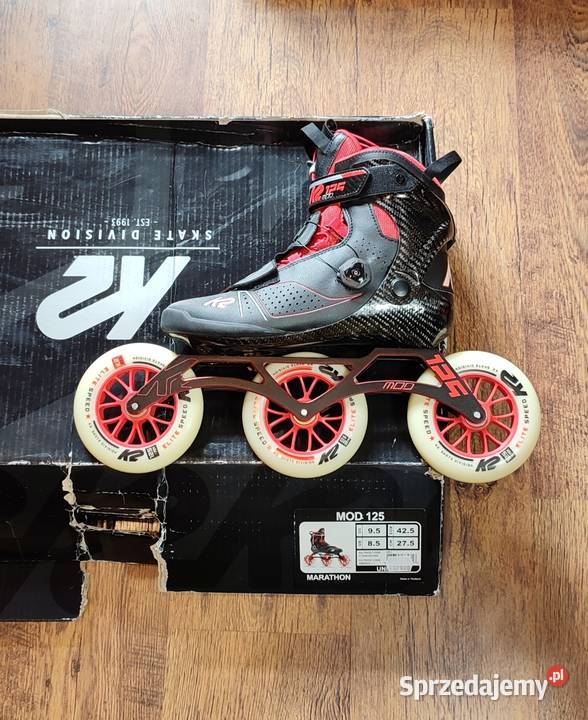 Fabrycznie NOWE Rolki K2 MOD 125 Marathon Jasień