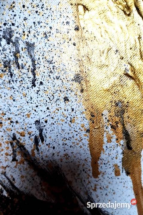 Obraz złoty wir Obrazki i obrazy Szczecin sprzedam