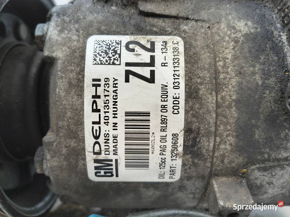 SPRĘŻARKA KLIMATYZACJI Opel Meriva B 14 T Chełm