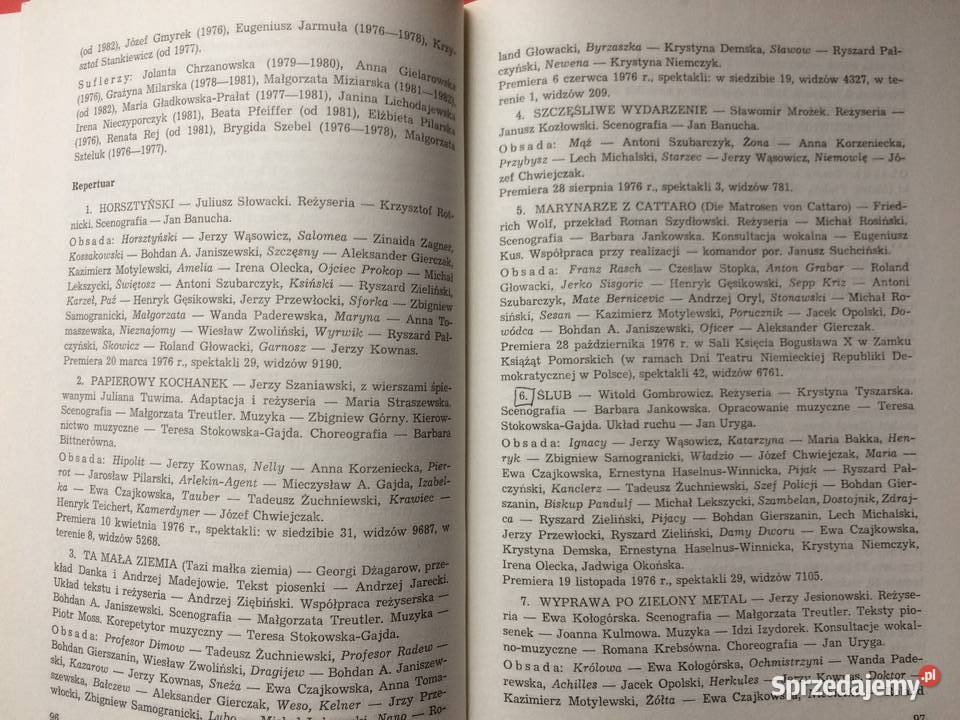 861 40 Lat Teatrów Dramatycznych Szczecina Szczecin