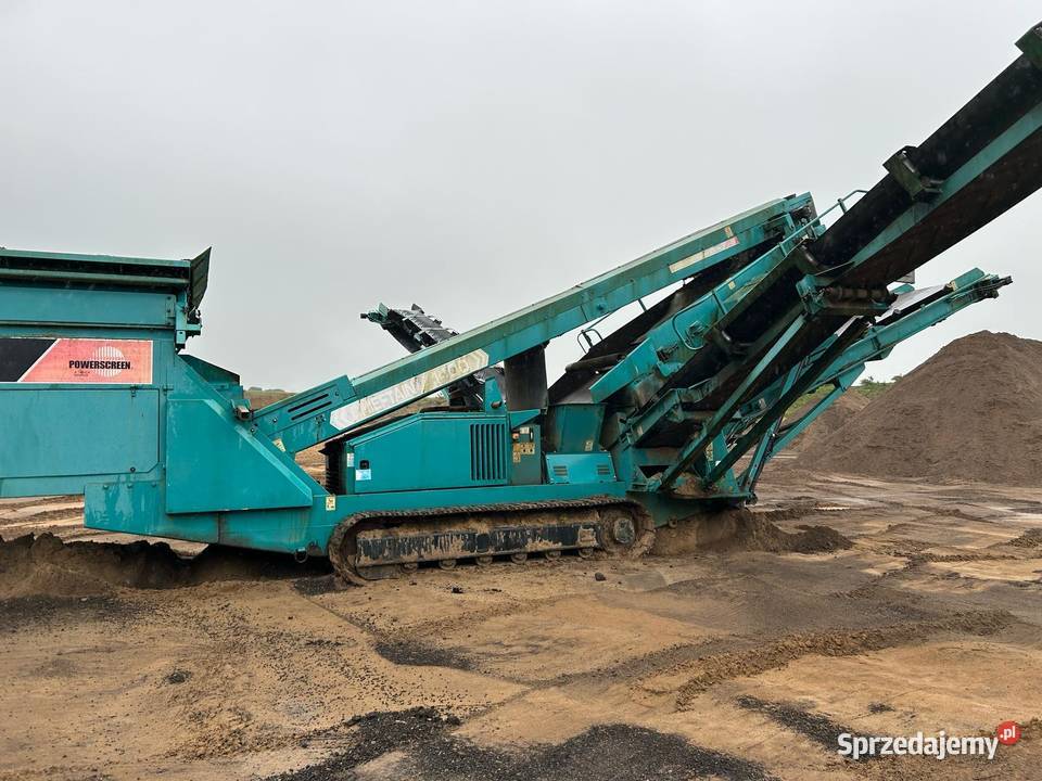 Powerscreen Chieftain 1400 Mobilny przesiewacz