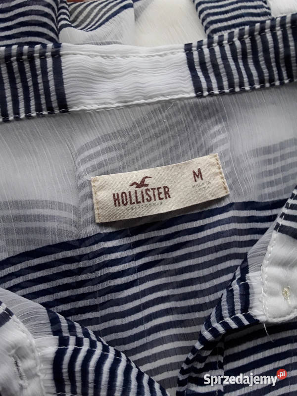 Bluzka koszulowa mgiełka r M Hollister mazowieckie