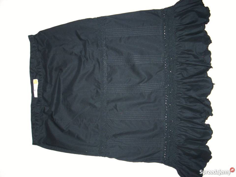 OLD NAVY bawełniana przewiewna spódniczka 42 44 czarny małopolskie Nowy Sącz