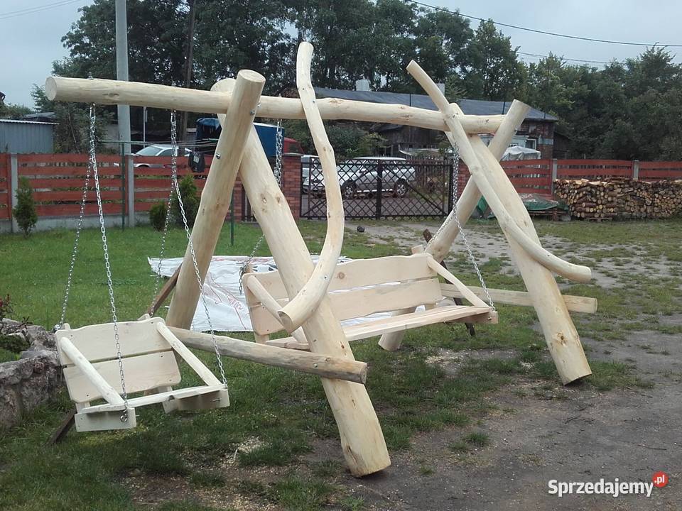 Huśtawka Ogrodowa Meble Ogrodowe Super masywne