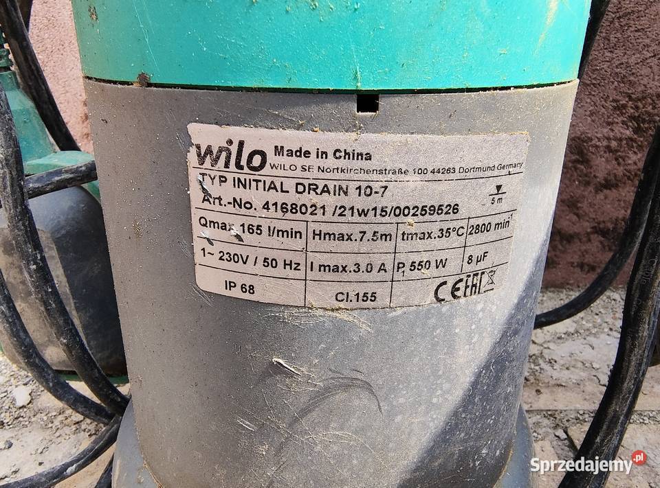 Pompa Wilo Initial Pompy i hydrofory Końskie