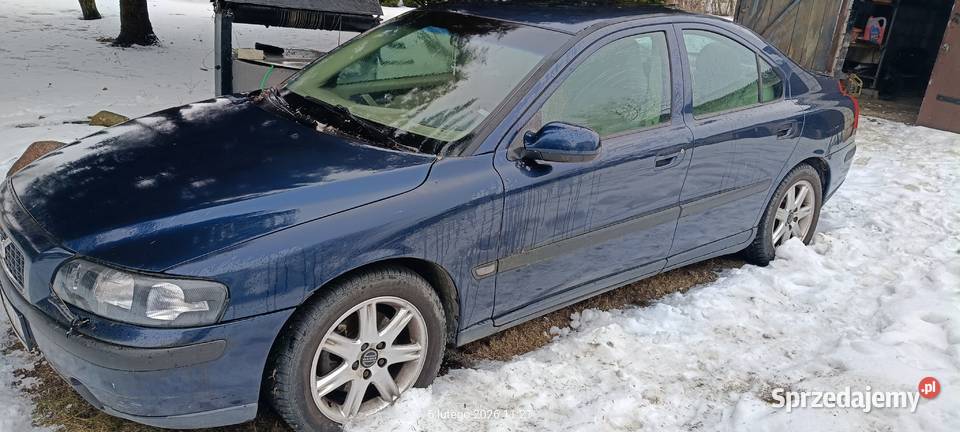 Volvo S60 24 LPG mały przebieg benzyna+LPG lubelskie Józefów-Pociecha