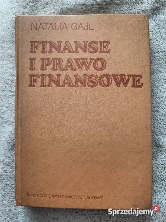 Finanse i Prawo Finansowe Natalia Gajl Pozostałe Łódź