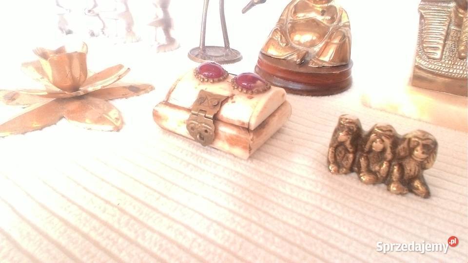 Figurki Żabka Królik inne Mosiądz Stare Kubki Płońsk sprzedam