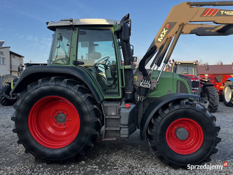 Fendt 411 Vario Com 3 TMS Ładowacz Czołowy MX Niedrzwica Duża