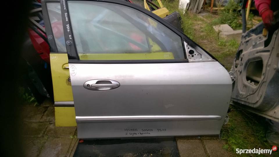 HYUNDAI SONATA 2000 2001 2002 DRZWI PRAWE PRZÓD Układ napędowy Wrocław
