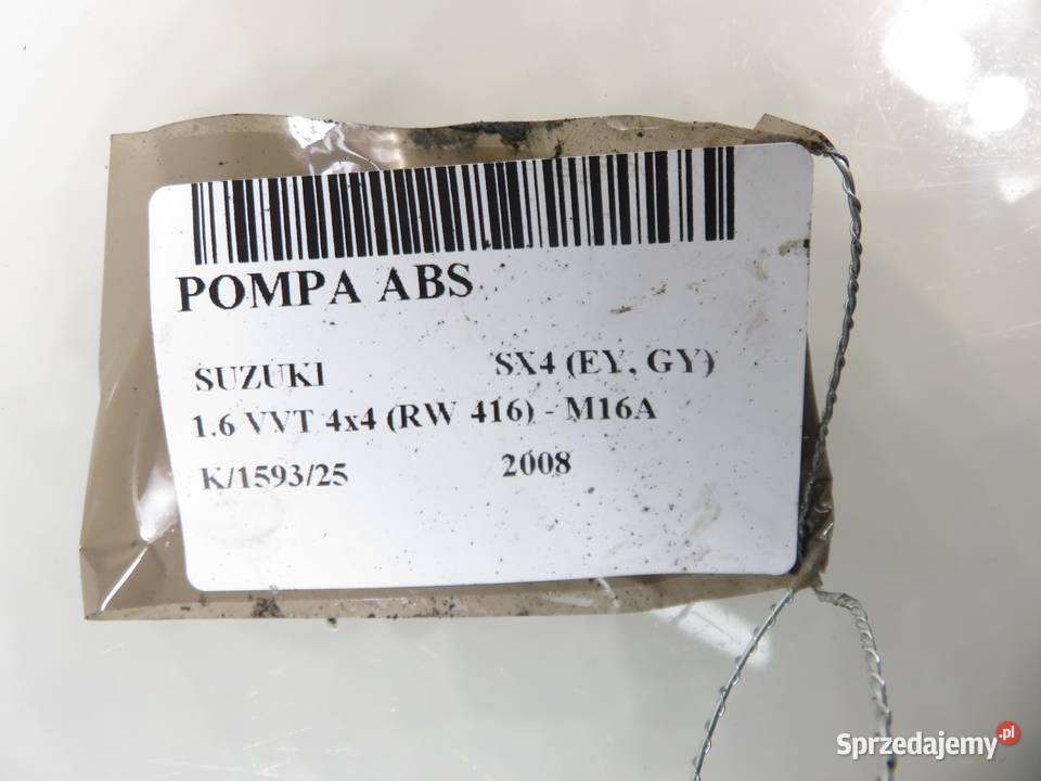 POMPA ABS SUZUKI SX4 EY GY 0265800494