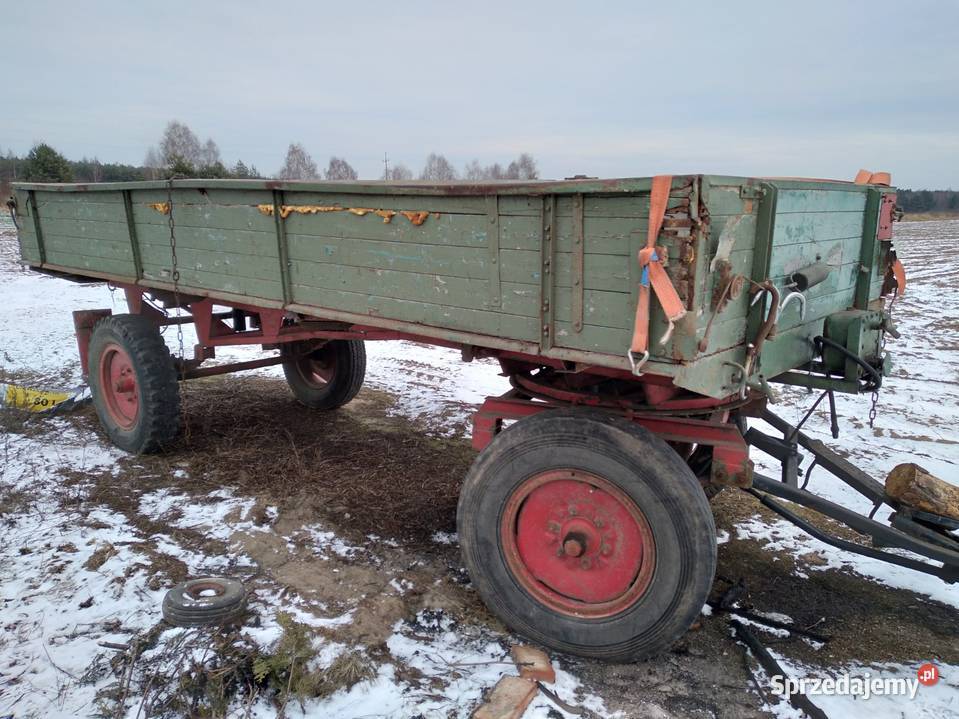 Przyczepa niemiecka wywrotka Pomiary