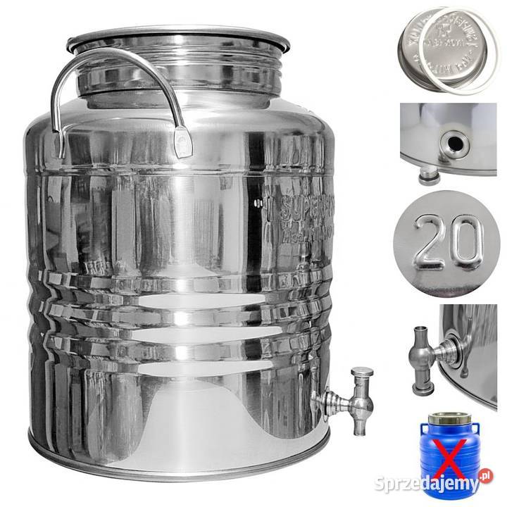Beczułka beczka ze stali nierdzewnej inox Siemianowice Śląskie