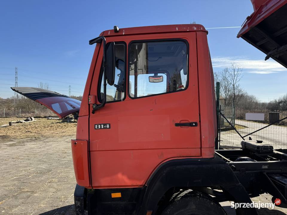 Mercedes Benz 814K 75t kipper 3 strony Gorzów Wielkopolski