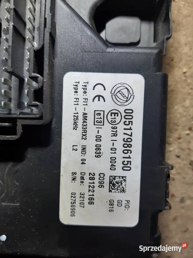 CENTRALKA BODY BSI GRANDE PUNTO 51798615 Łódź