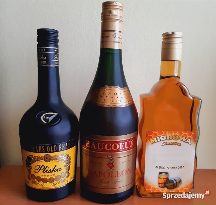 Alkohol 10 butelek Pozostałe sprzedam