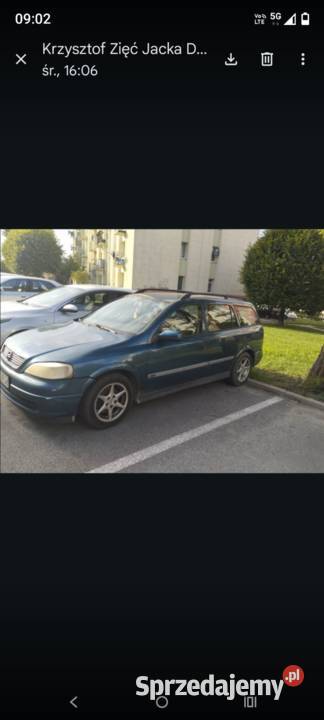 Opel Astra 20 diesel 2000 r Ozorków