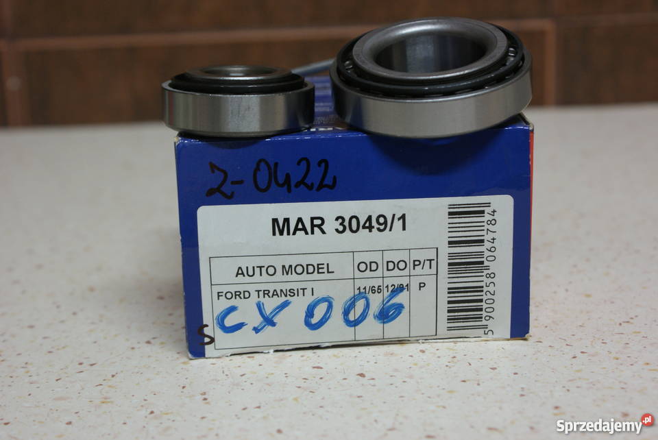 ŁOŻYSKO FORD ESCORT 8190 TYŁ TRANSIT 6591 Zawieszenie i układ kierowniczy Białobrzegi sprzedam