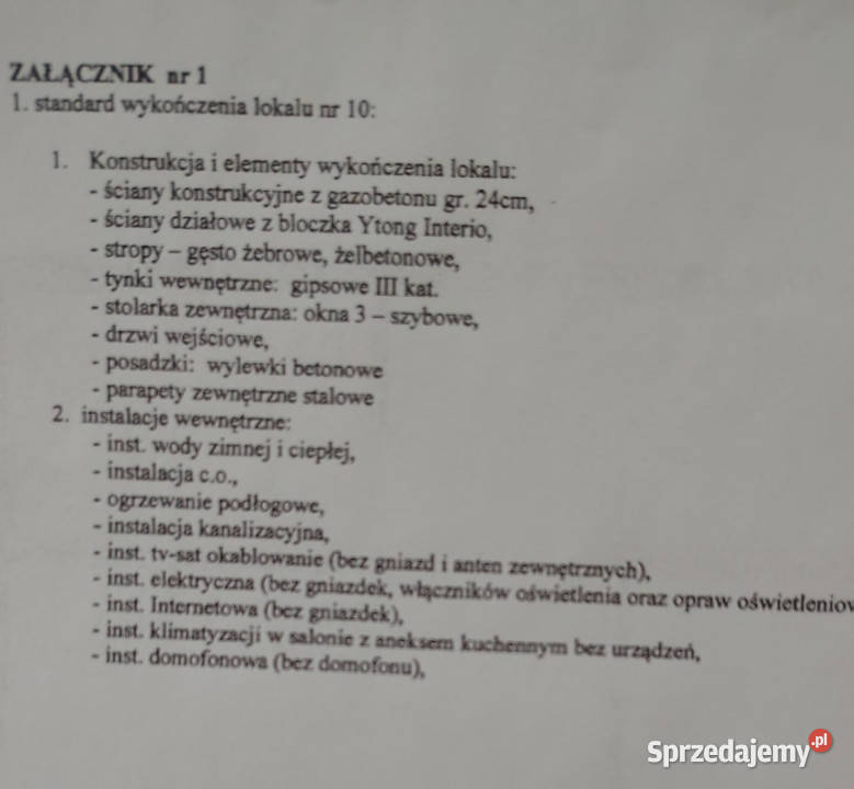 Lokale nowe sprzedam 3pokoje i 1pokojoweMiejsca Pisz
