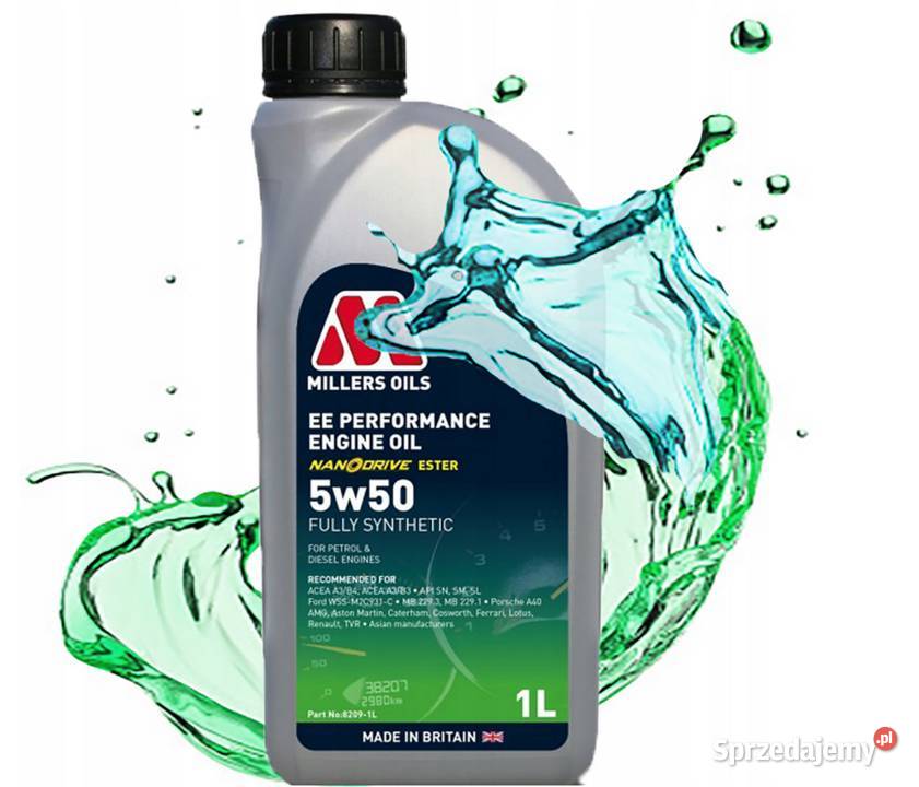 OLEJ SILNIKOWY SYNTETYCZNY MILLERS EE pomorskie Nowa Karczma