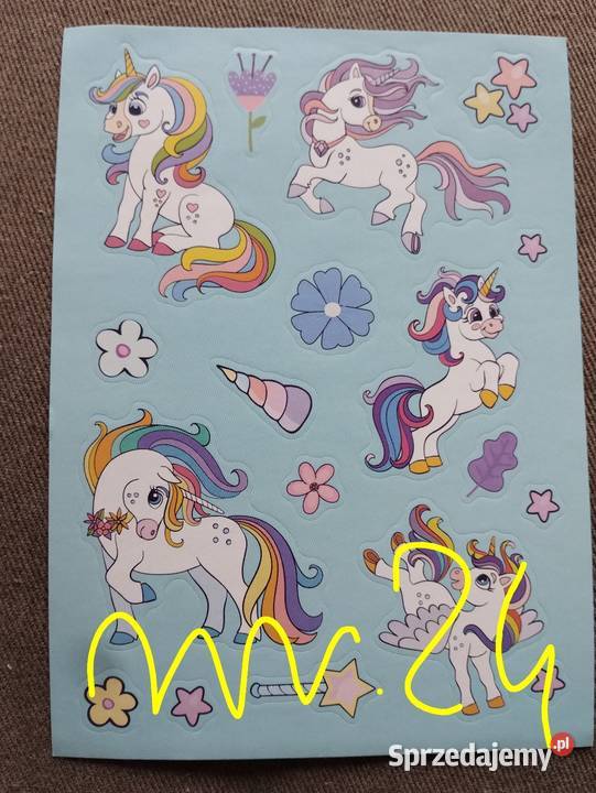 Jednorożce naklejki Siemiatycze