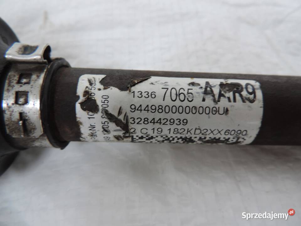 Astra K V PÓŁOŚ lewa automat 16 cdti 13367065 Półosie sprzedam