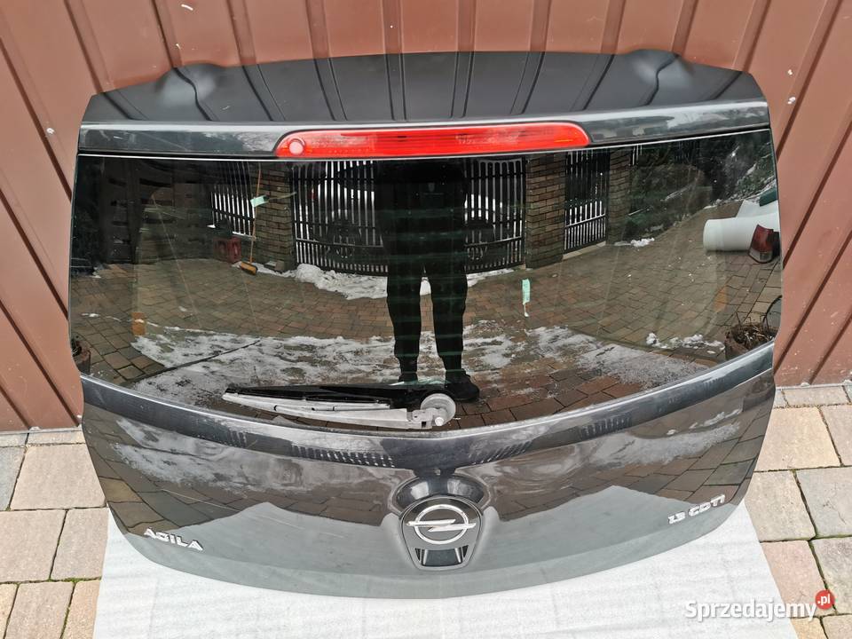 Klapa Tylna Tył Opel Agila B Czarna osobowe Wyszków sprzedam