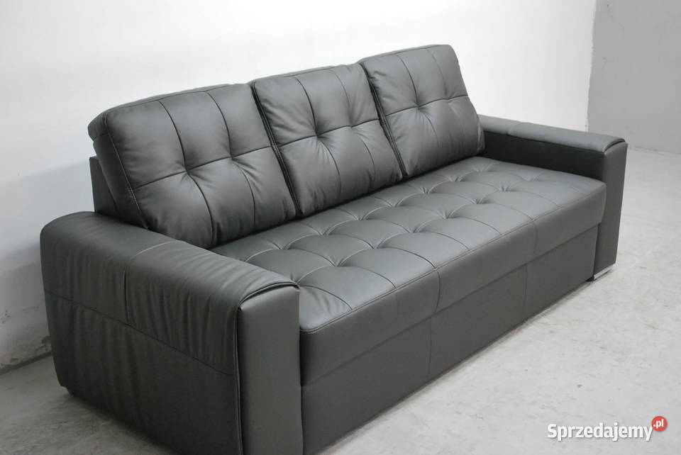 3 osobowa sofa kanapa SKÓRA naturalna 9117