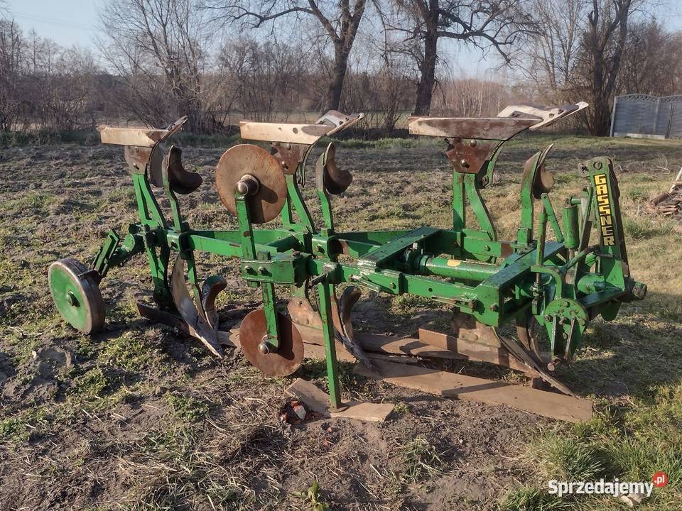 Pług 3 skibowy obrotowy gassner