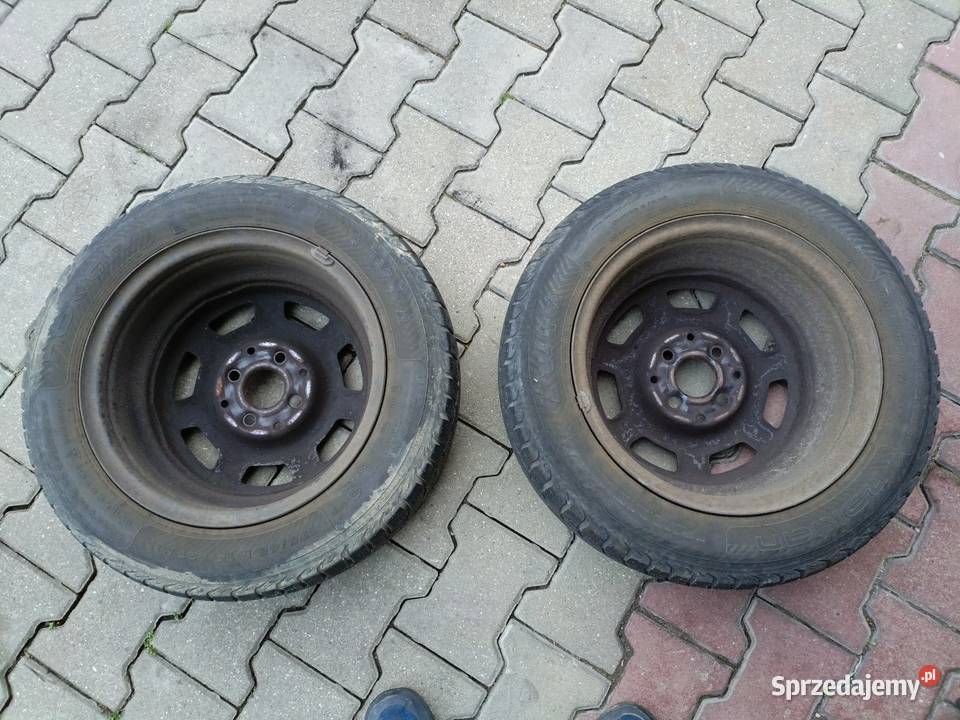 Koła zimowe 17565 R14 Seat VW 2 sztuki lubelskie Świdnik sprzedam