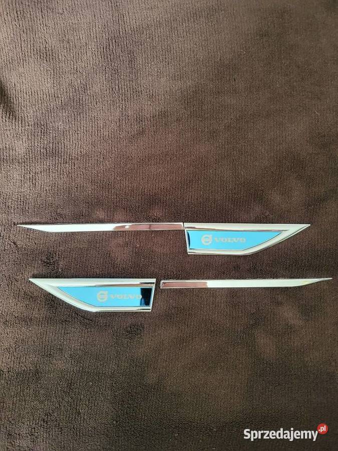 Metalowe emblematy VOLVO na błotniki komplet 4 Gliwice