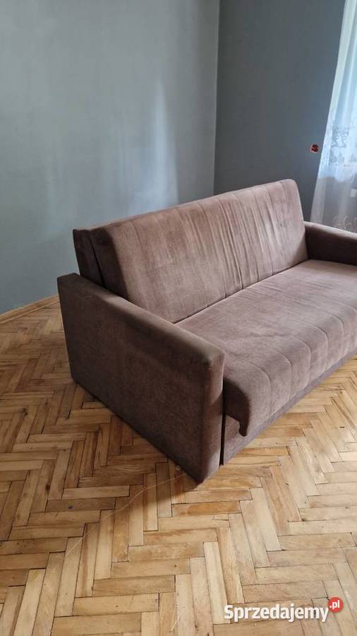 Wersalka rozkładana beżowa Gaj