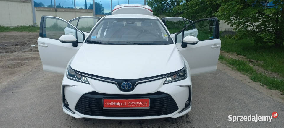 Toyota Corolla ECVT 18 Hybryda Pełna historia asystent pasa ruchu pomorskie Gdańsk