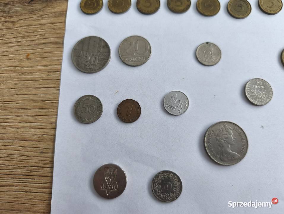 Stare monety polskie zagraniczne Bielsko-Biała