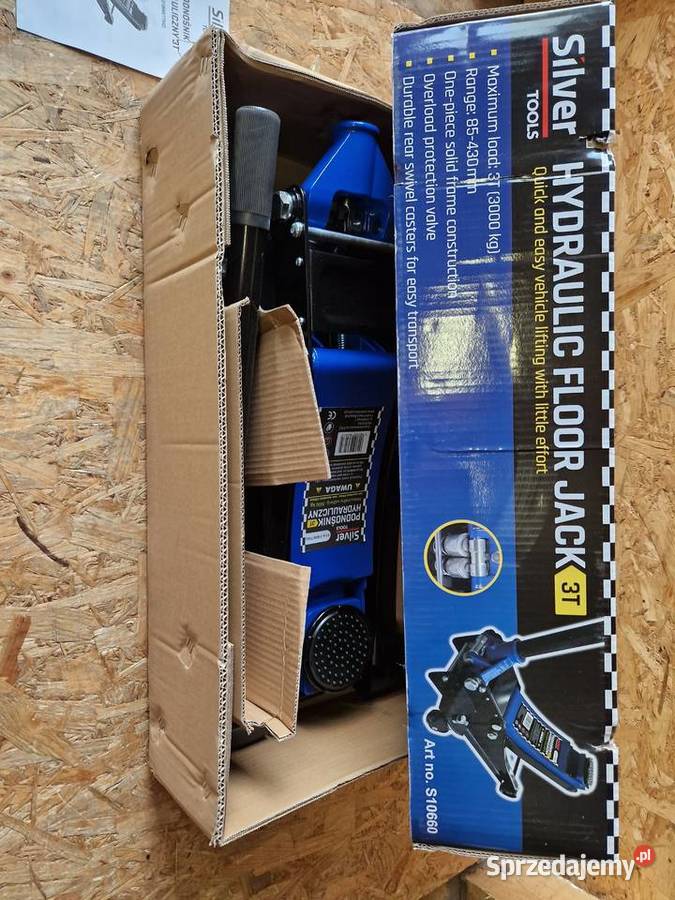 Podnośnik niskoprofilowy 3T 2 TŁOKI 85430mm