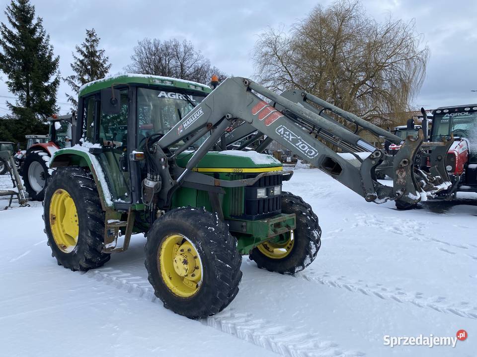 John Deere 6110 Biała