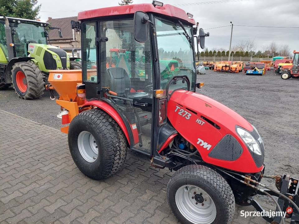 Ciągnik ogrodniczy komunalny TYM T273 HST Silnik Łubowo