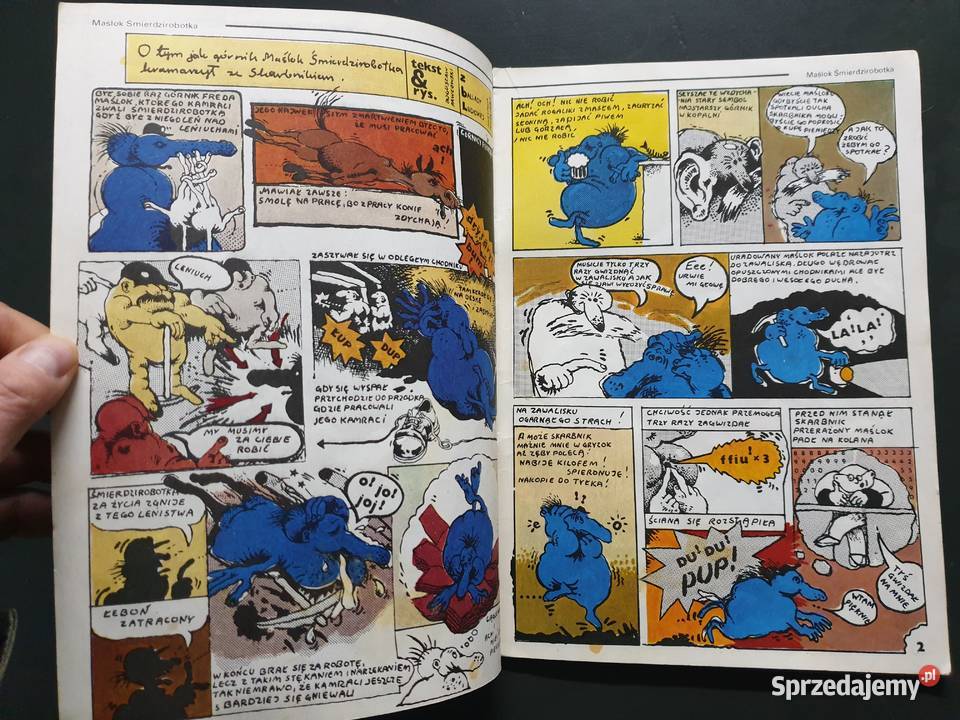 Magazyn Opowieści Rysunkowych Relax zeszyt 1 Polskie