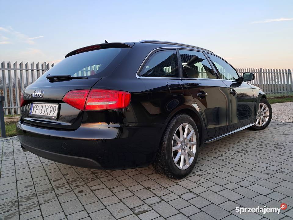 Audi A4 B8 Avant 20 TDI DPF multitronic S line czarny Kraków