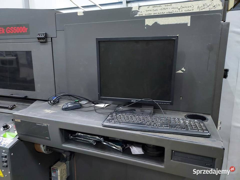 Ploter EFI VUTEK GS 5000r szer 5m 288m2h 7736 mazowieckie Warszawa
