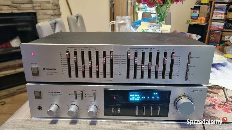 Wzmacniacz Pioneer SA 720 plus Korektor Pioneer Warta