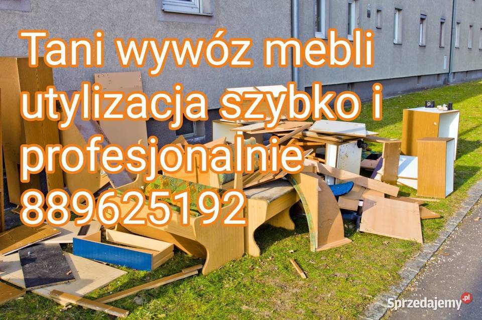 Wywóz Starych Mebli Opróżnianie Mieszkań Domów Sprzątanie domów i mieszkań