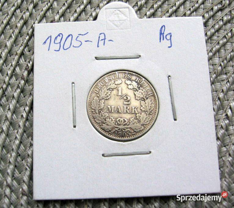 Niemcy 12 Marki 1905r A SREBRO Numizmatyka Kalisz