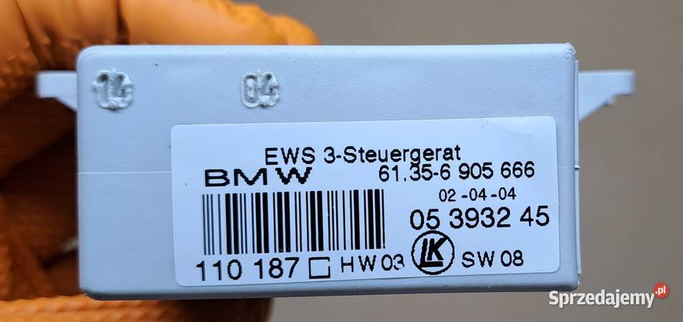MODUŁ STEROWNIK EWS BMW E46 6905666 dolnośląskie