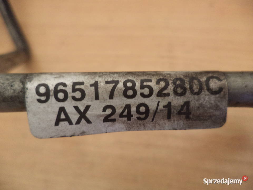 PEUGEOT 407 CITROEN 16 HDI 9651785280 RURKA Turek
