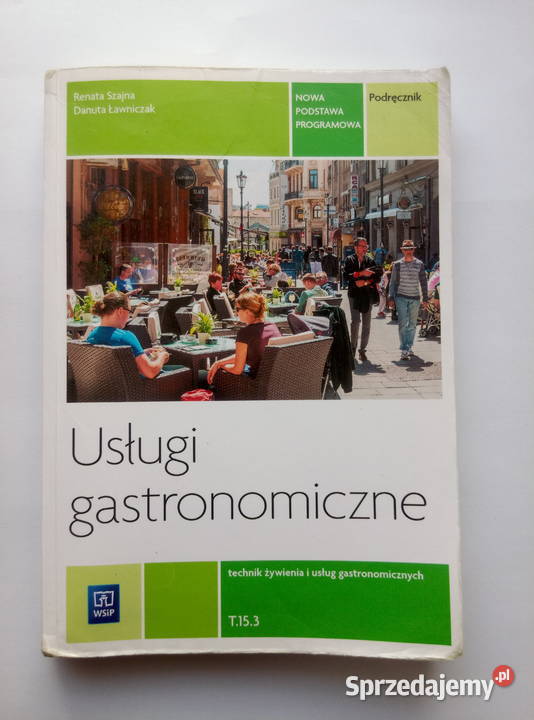 Podręcznik do przedmiotu Usługi Gastronomiczne tradycyjny podręcznik