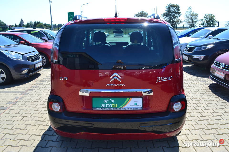 Citroen C3 Picasso z Niemiec OPŁACONY 4 isofix C3 Picasso Zgorzelec