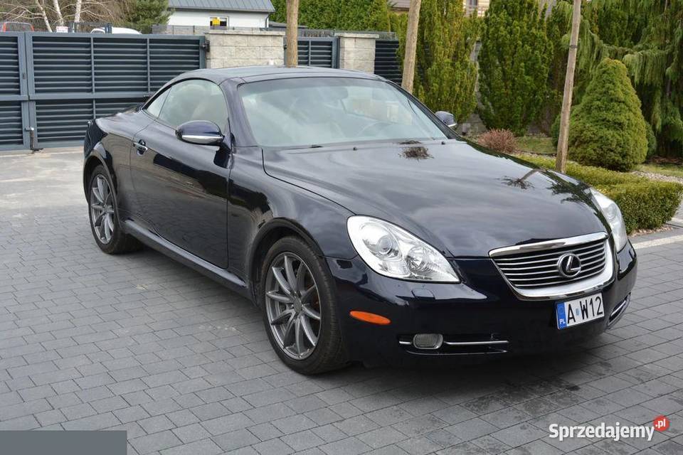 Lexus SC 43 benzyna 285 2006r niski przebieg SC mazowieckie Dziękowizna sprzedam